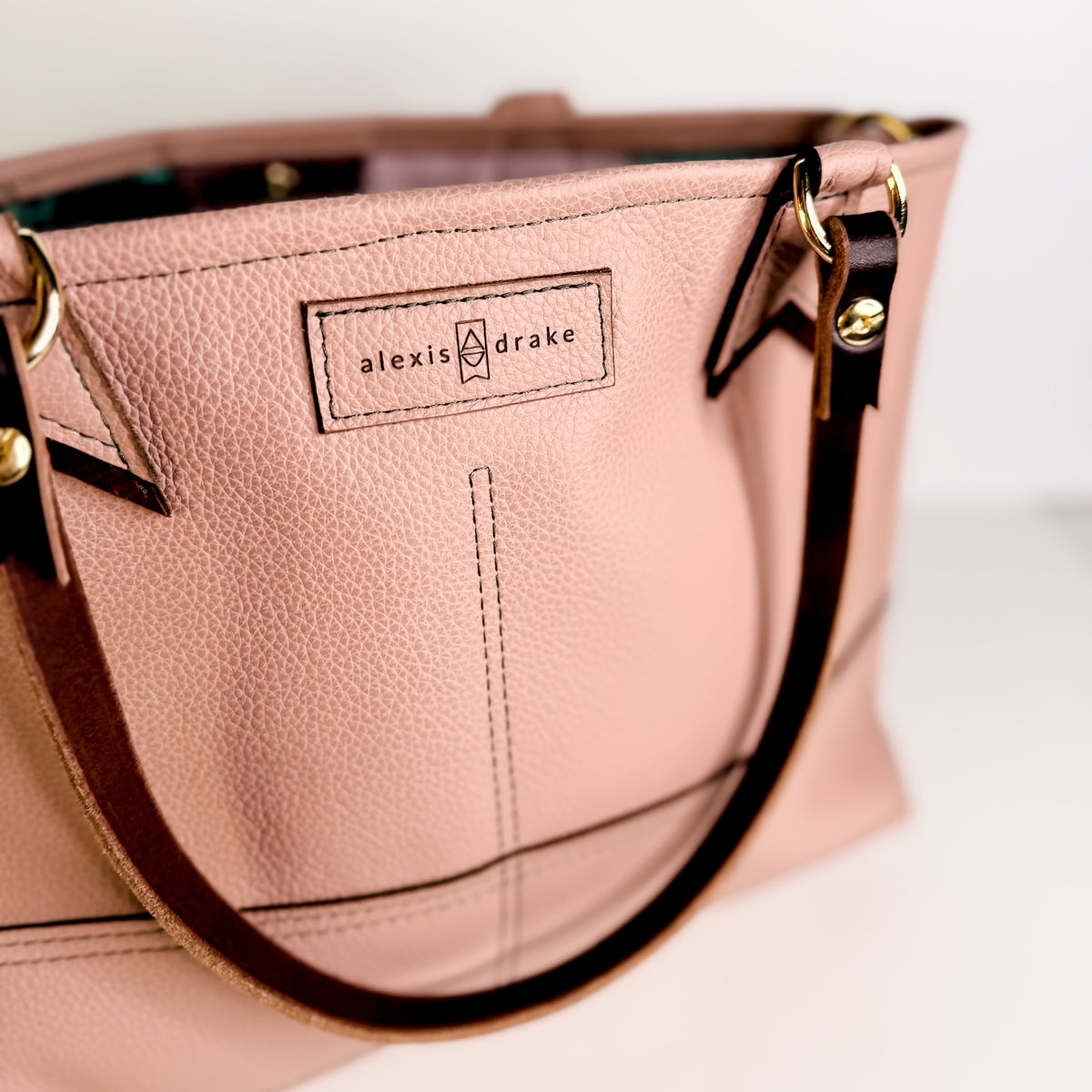 Open Range Collection | Nellie Satchel + Crossbody | Dusty Rose