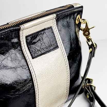 Holiday Collection | Tourist Crossbody | Obsidian + Platinum