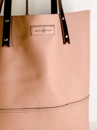 Open Range Collection | Market Tote | Dusty Rose