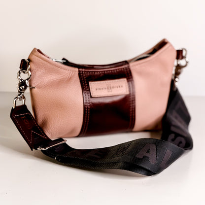 Open Range Collection | Penelope Crossbody | Dusty Rose + Rust