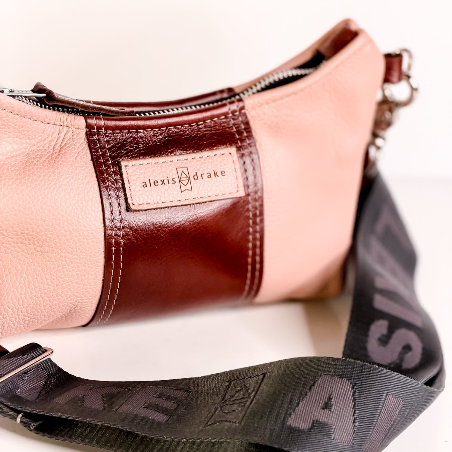Open Range Collection | Penelope Crossbody | Dusty Rose + Rust