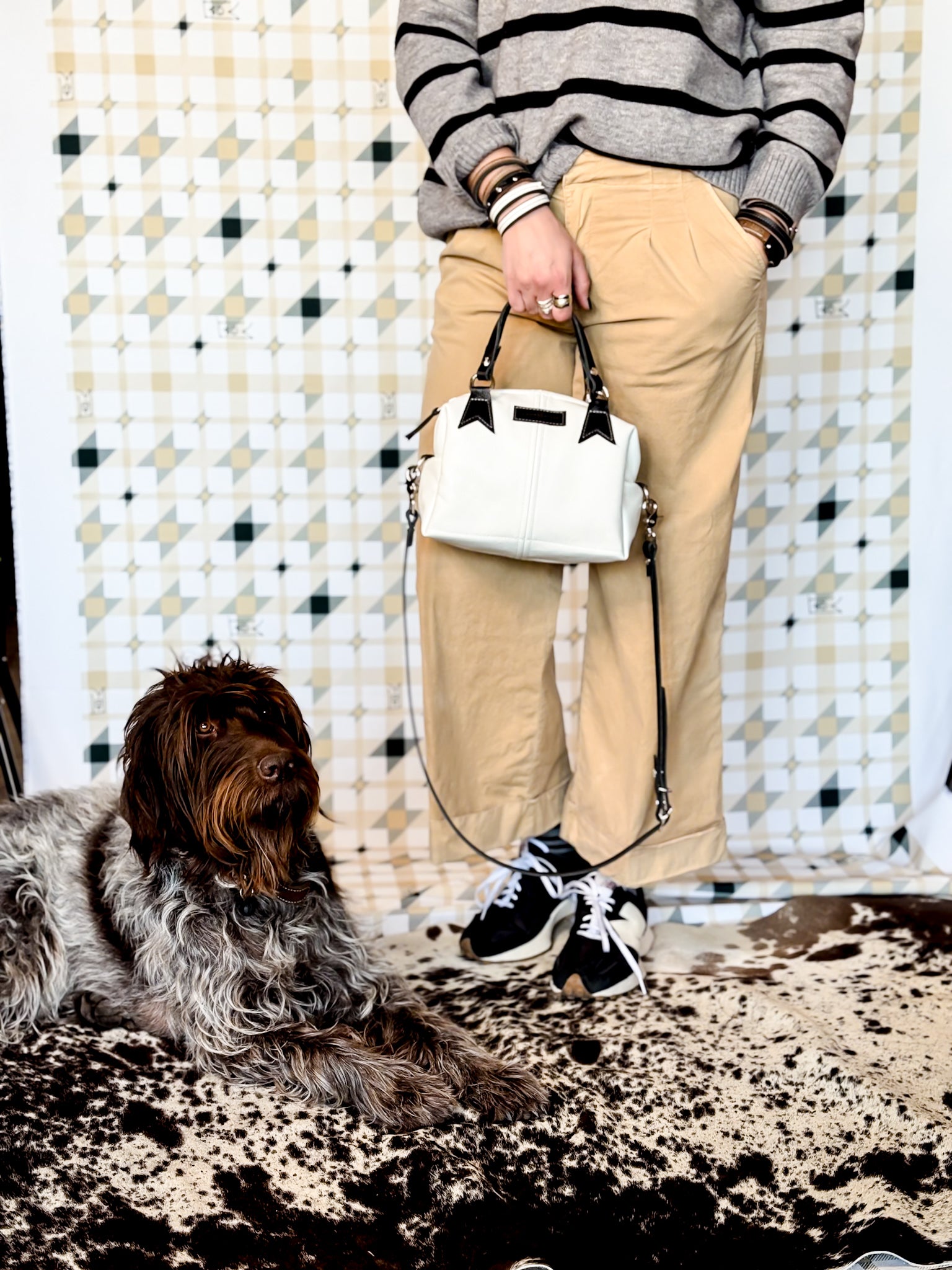 Blank Canvas Collection | Dolly Satchel + Crossbody | Gallery White