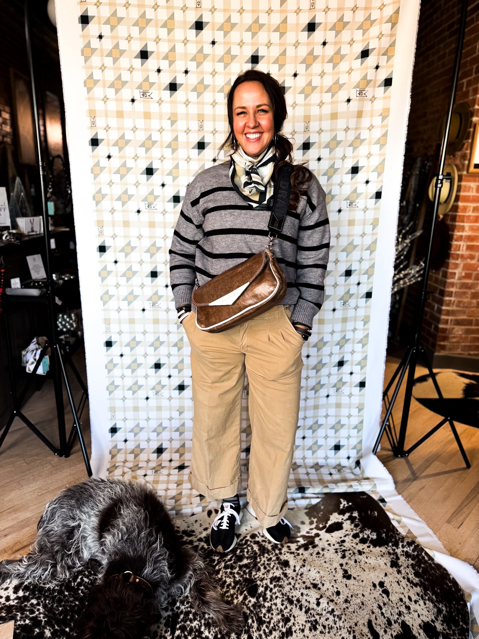 Blank Canvas Collection | Adri Shoulder Tote | Clay