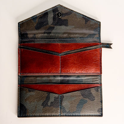 Open Range Collection | Genevieve Wallet | Camo