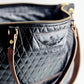 Holiday Collection | Roundabout Weekender Tote | Diamond + Obsidian