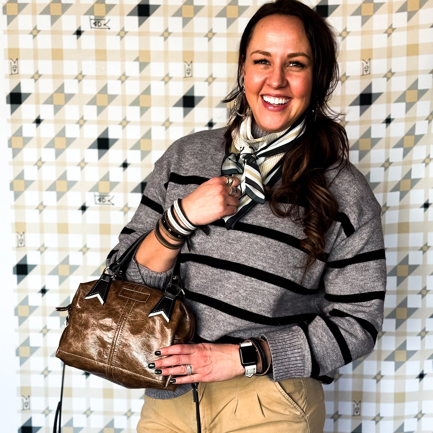 Blank Canvas Collection | Dolly Satchel + Crossbody | Clay