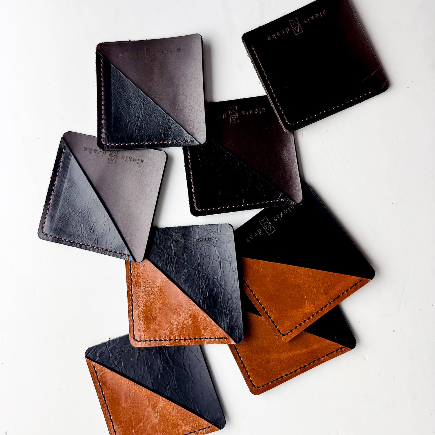 Home Collection | Leather Stitched Bookmark | Various Colors