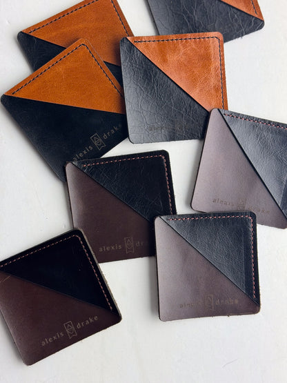 Home Collection | Leather Stitched Bookmark | Various Colors