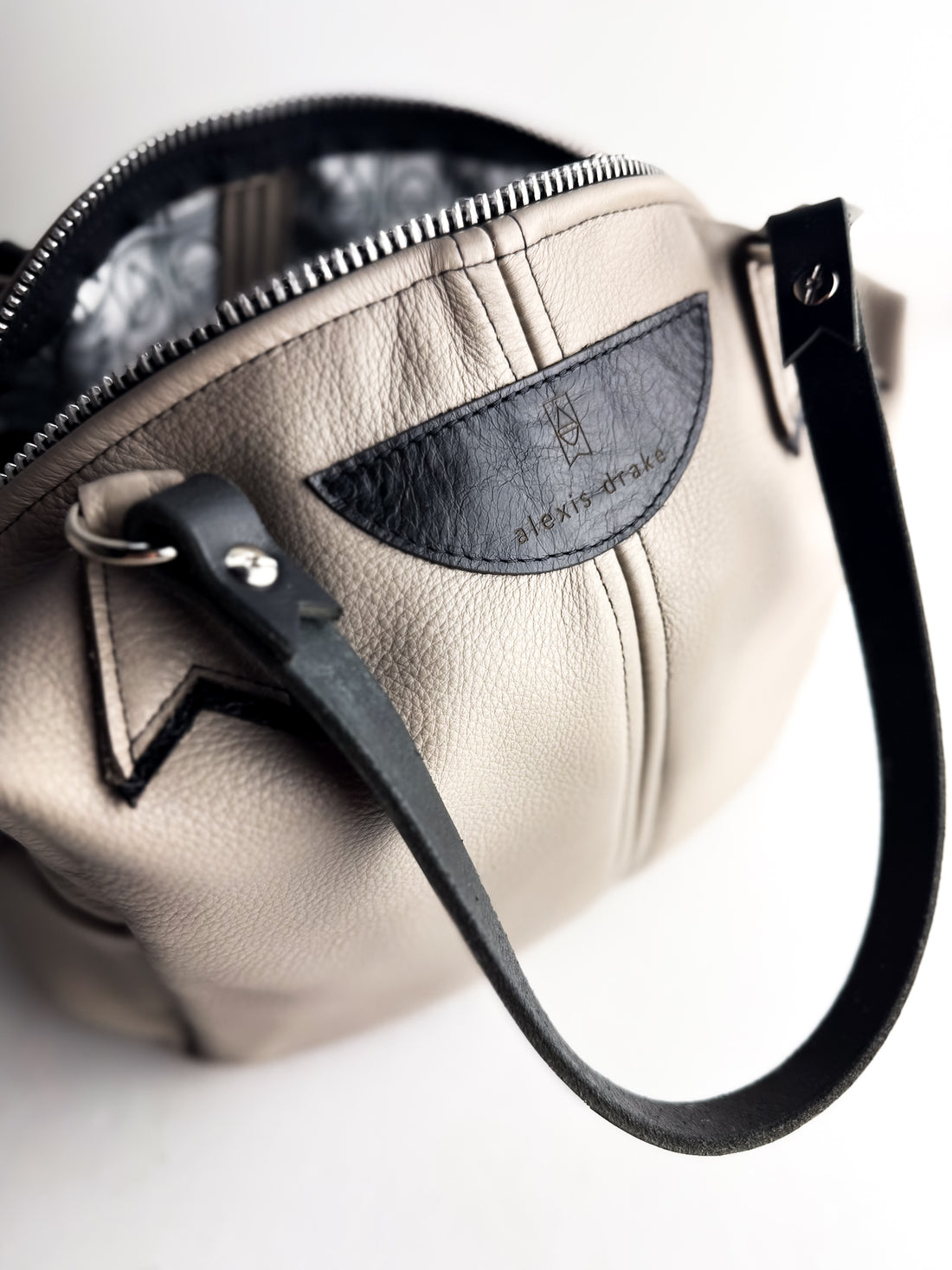 Everyday Collection | Ruthie Satchel + Shoulder Tote | Stone Gray
