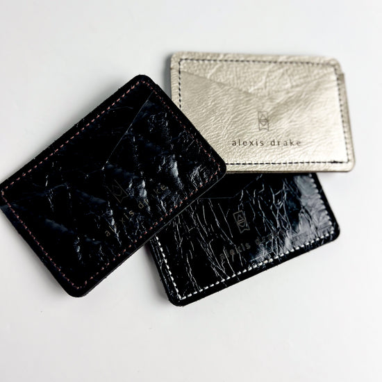 Holiday Collection | Card Holder | Obsidian
