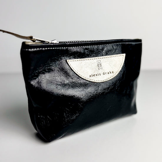 Holiday Collection | Catchall Clutch + Storage Pouch | Obsidian