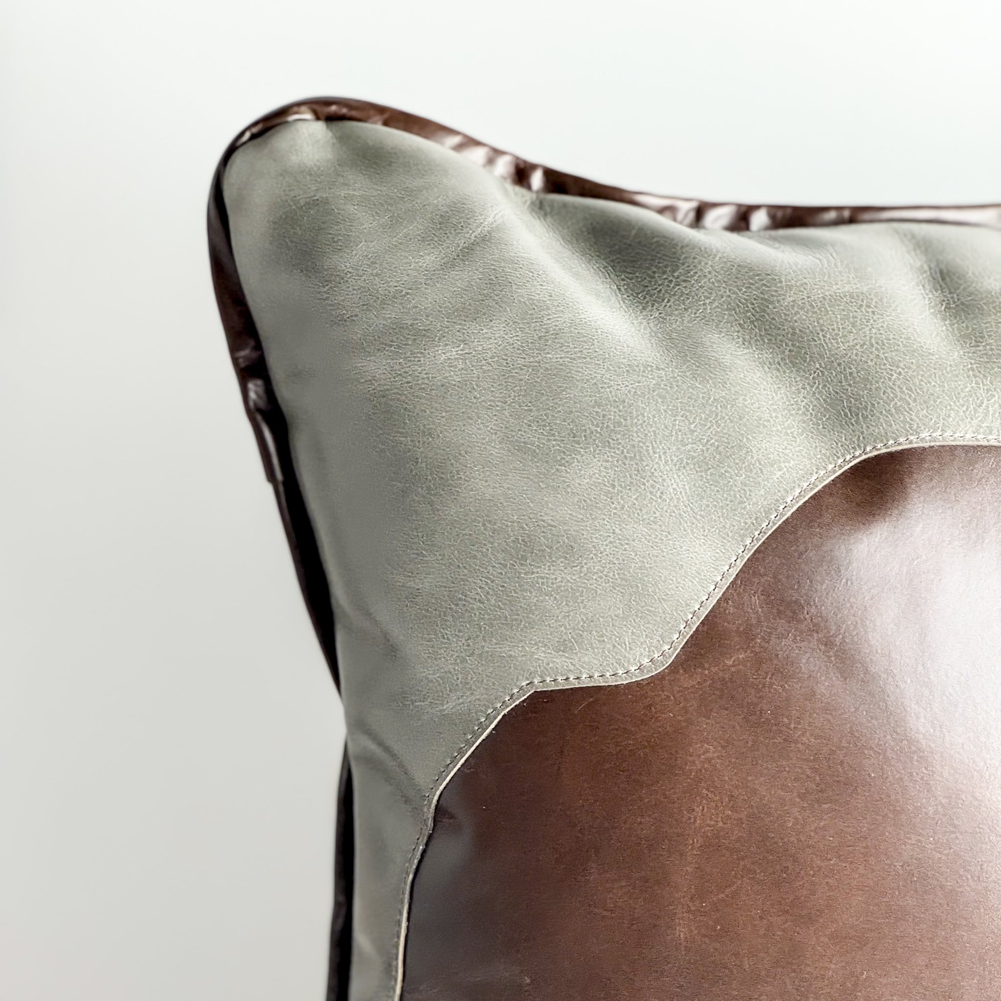 Home Collection | Square Pillow | Bison | Gray + Rocky