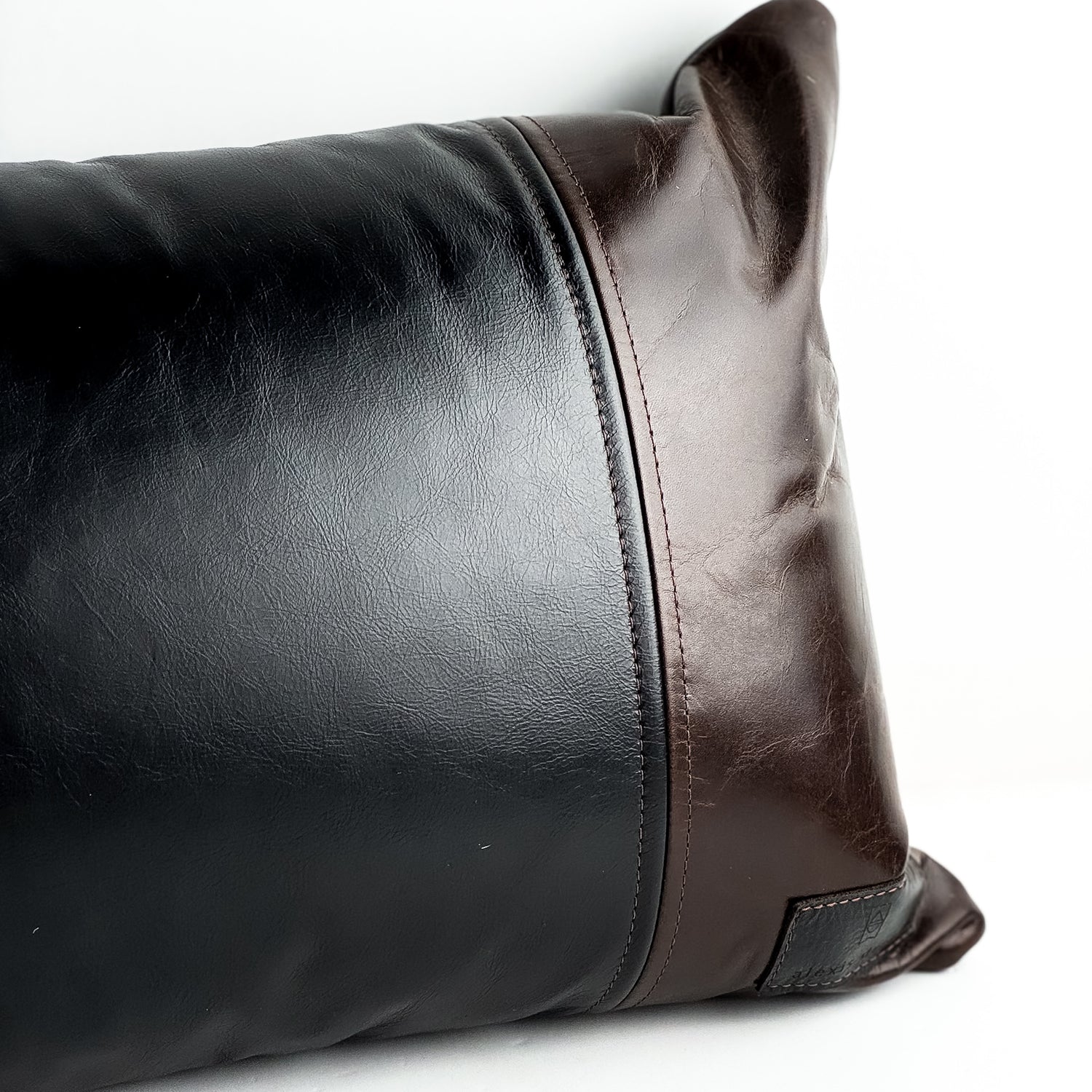 Home Collection | Small Lumbar Pillow | Black + Rocky