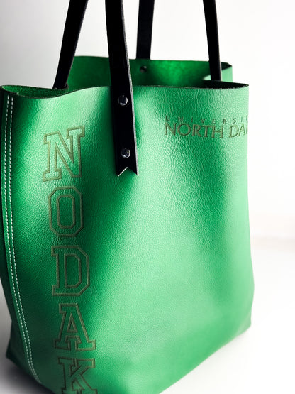 University of North Dakota | Market Tote | Kelly Green