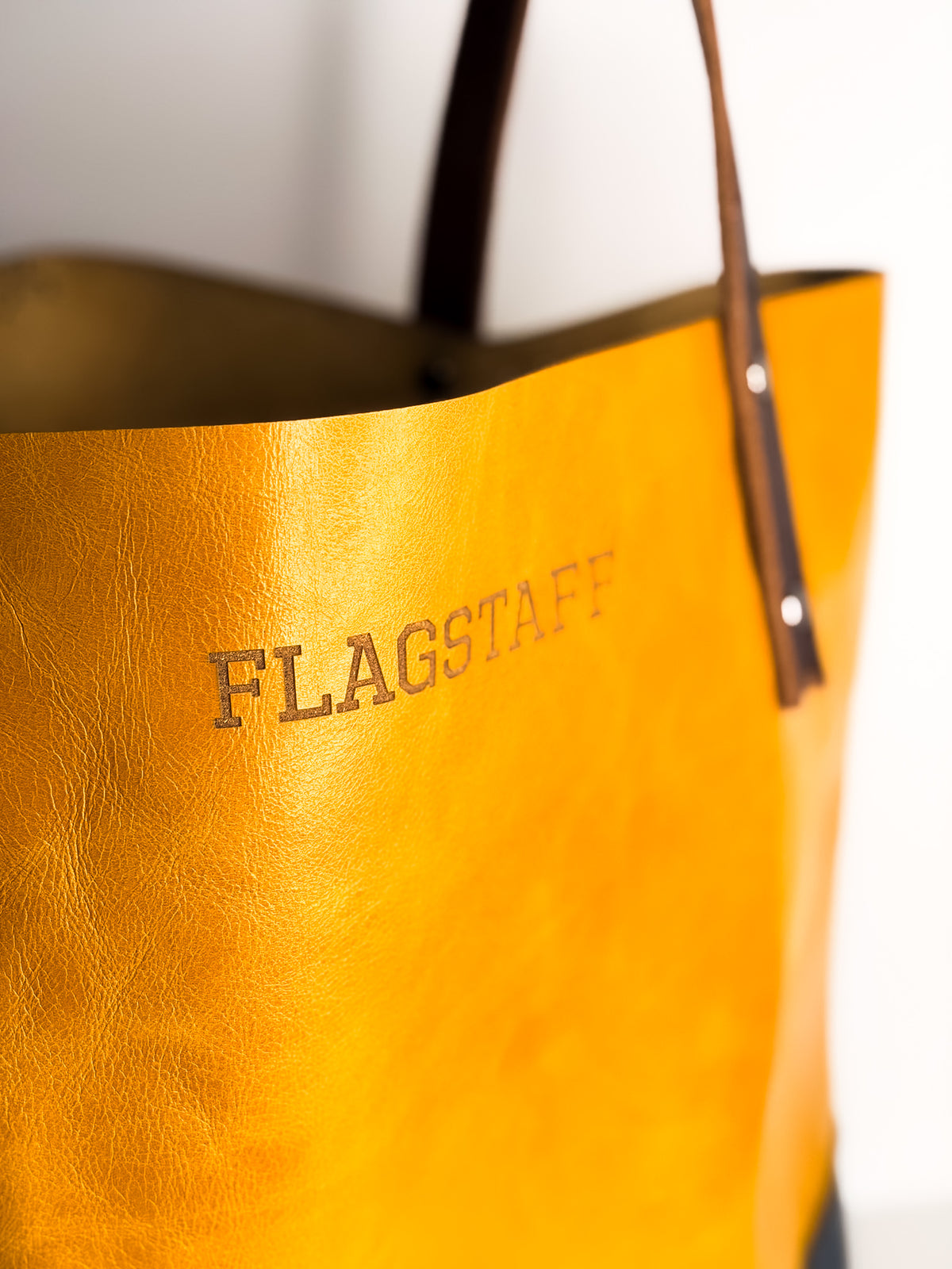 Northern Arizona University Collection | Market Tote | Mustard + Navy