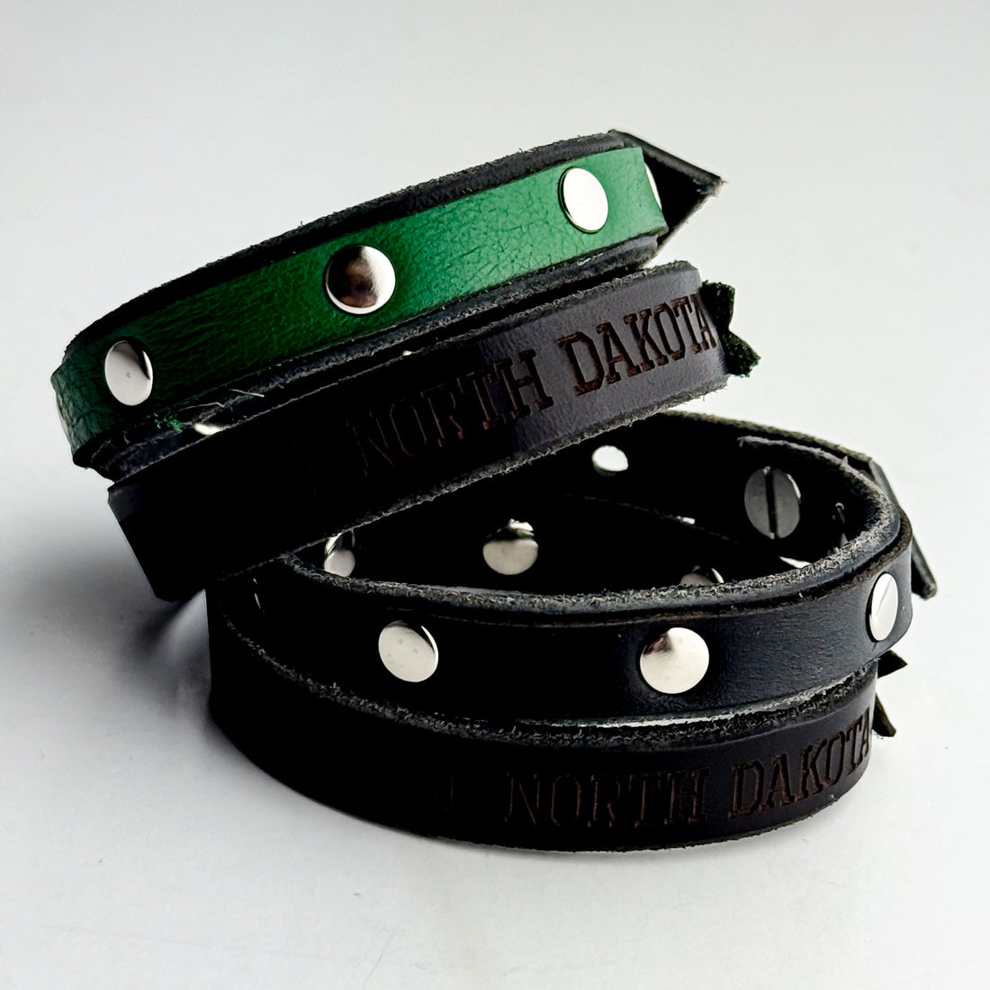 University of North Dakota | Jewelry | Leather Wrap Bracelet | Various