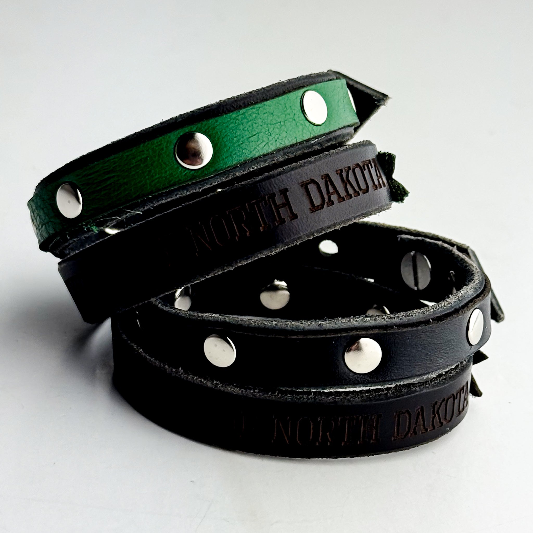 University of North Dakota | Jewelry | Leather Wrap Bracelet | Various
