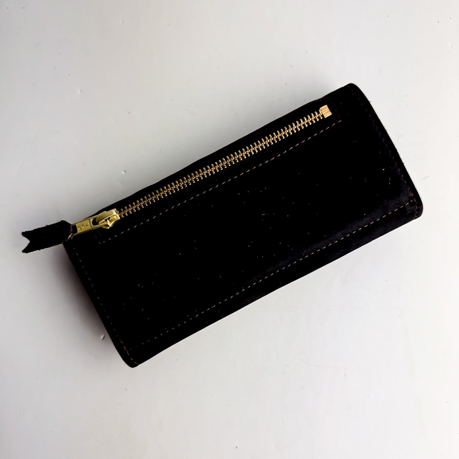 Midnight in Paris Collection | Genevieve Wallet | Noir Suede