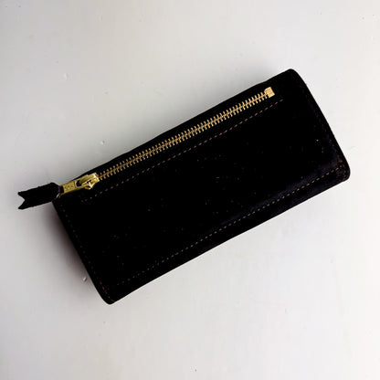 Midnight in Paris Collection | Genevieve Wallet | Noir Suede