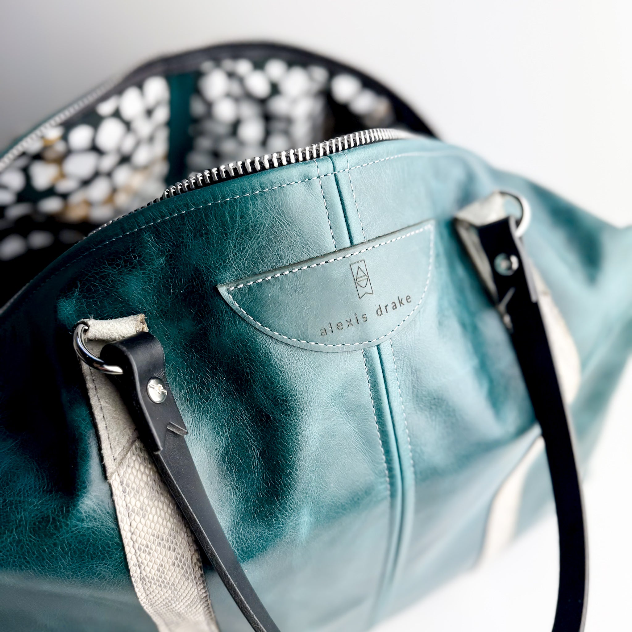 Western Woods Collection | Jackson Travel Duffel | Teal Spruce