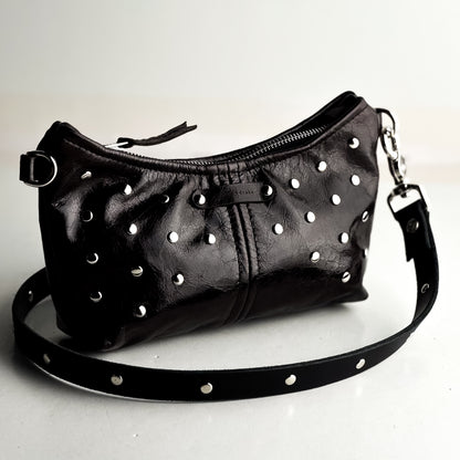Midnight in Paris Collection | Penelope Crossbody | Chocolate Truffle