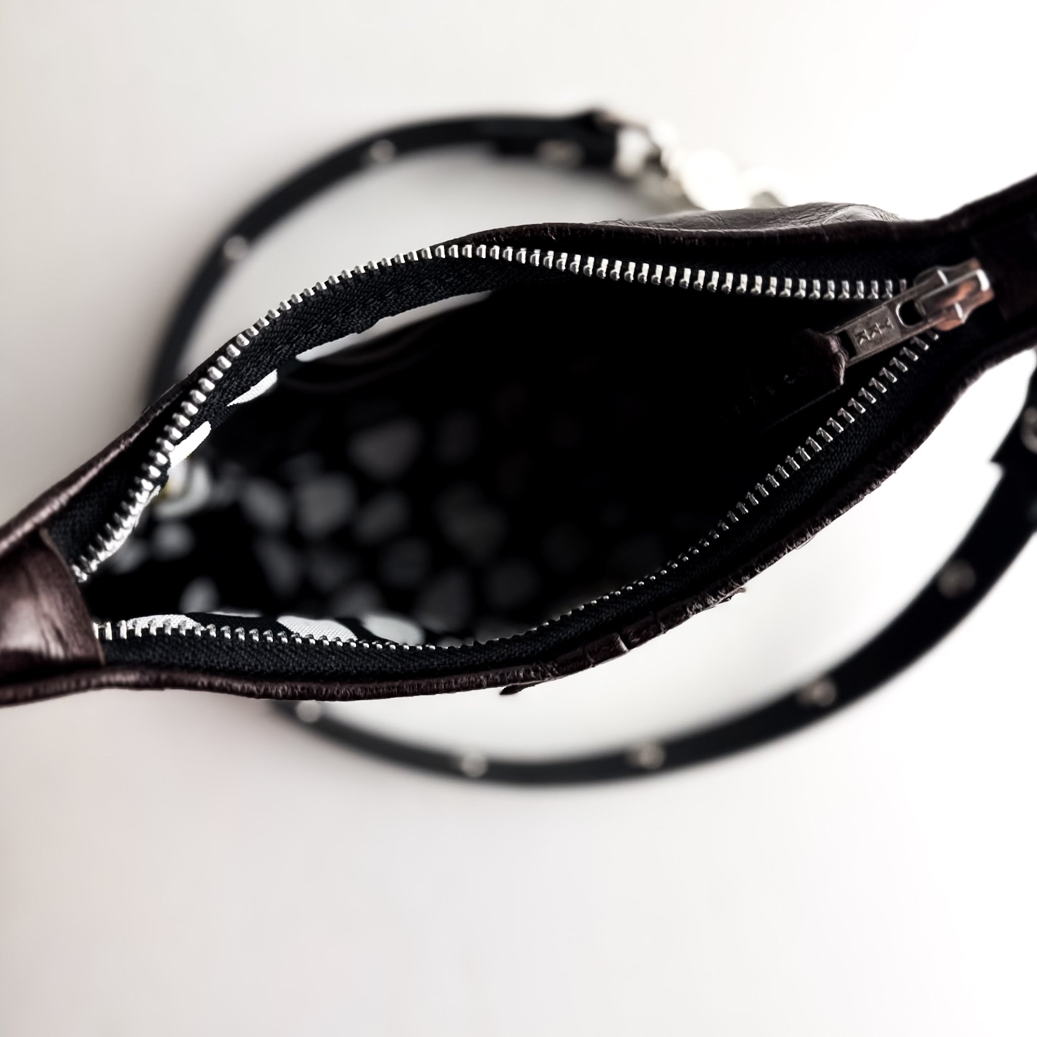 Midnight in Paris Collection | Penelope Crossbody | Chocolate Truffle