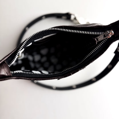 Midnight in Paris Collection | Penelope Crossbody | Chocolate Truffle