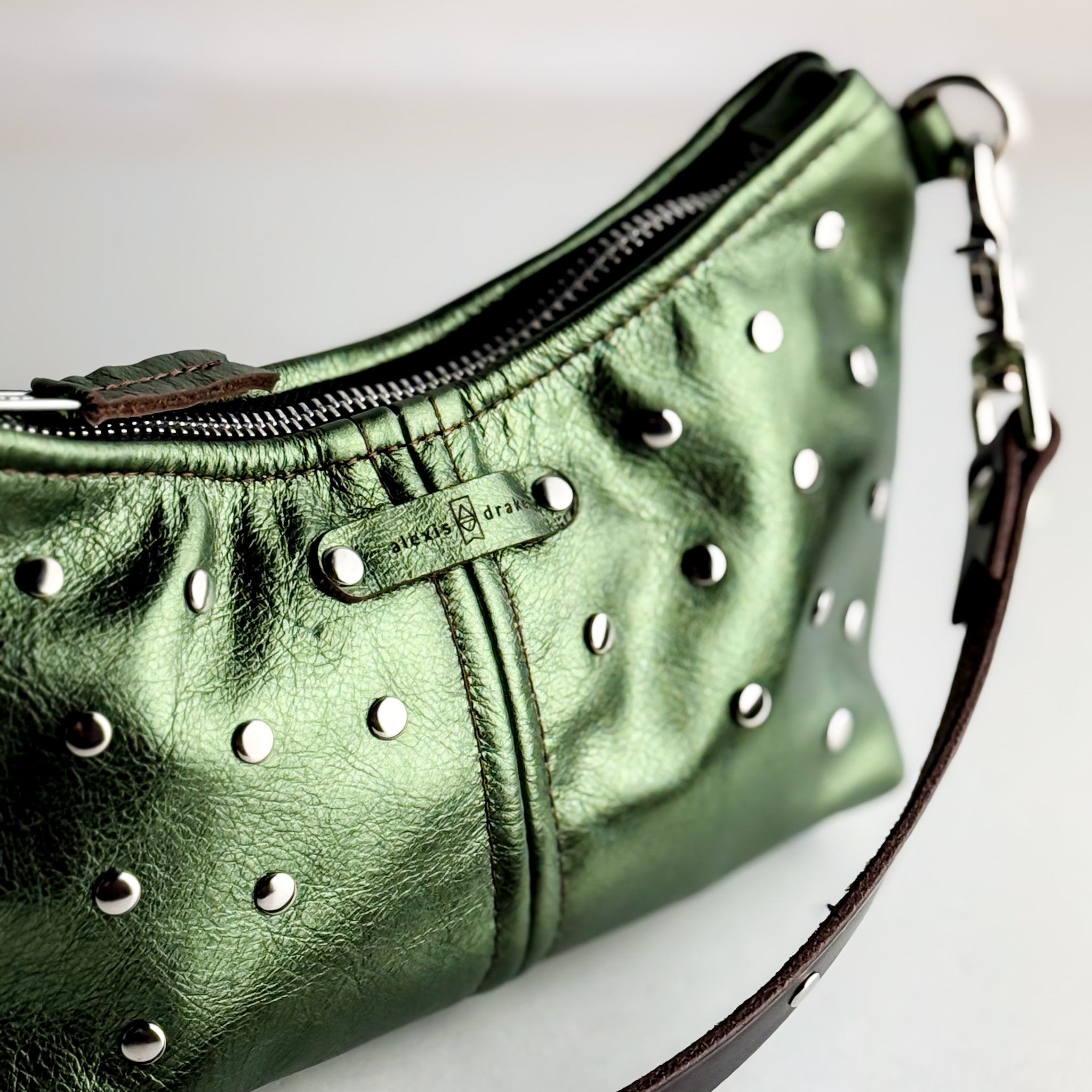 Midnight in Paris Collection | Penelope Crossbody | Emerald