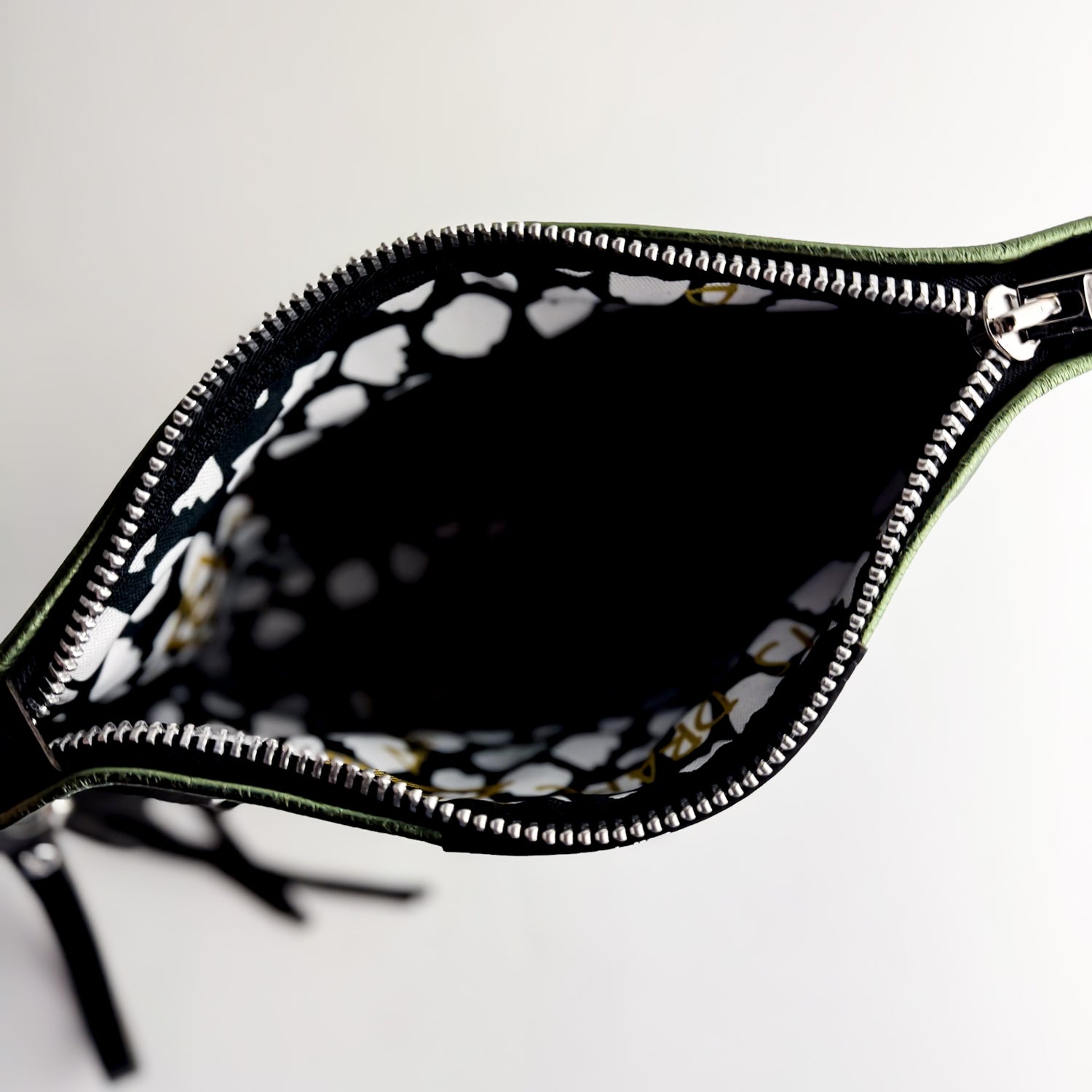 Midnight in Paris Collection | Jackie Clutch | Emerald + Noir Suede