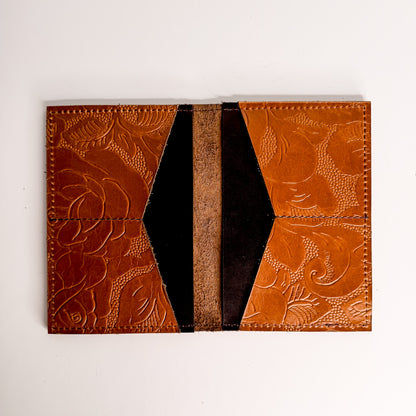 Steamboat Collection | Capsule Wallet | Gold Embossed