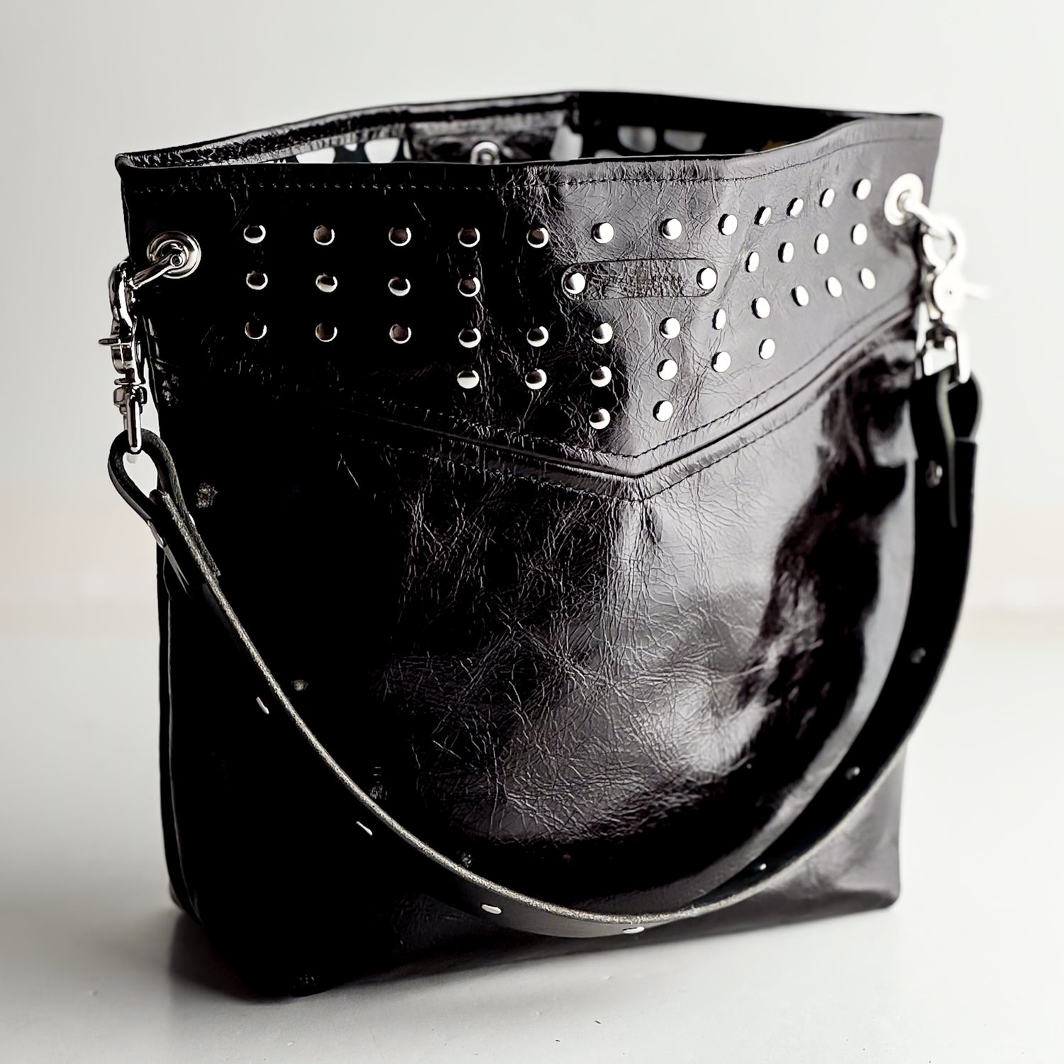 Midnight in Paris Collection | Tivoli Shoulder Tote | Chocolate Truffle