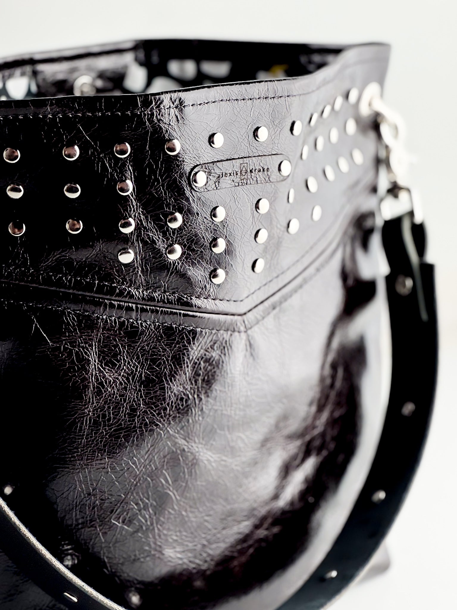 Midnight in Paris Collection | Tivoli Shoulder Tote | Chocolate Truffle