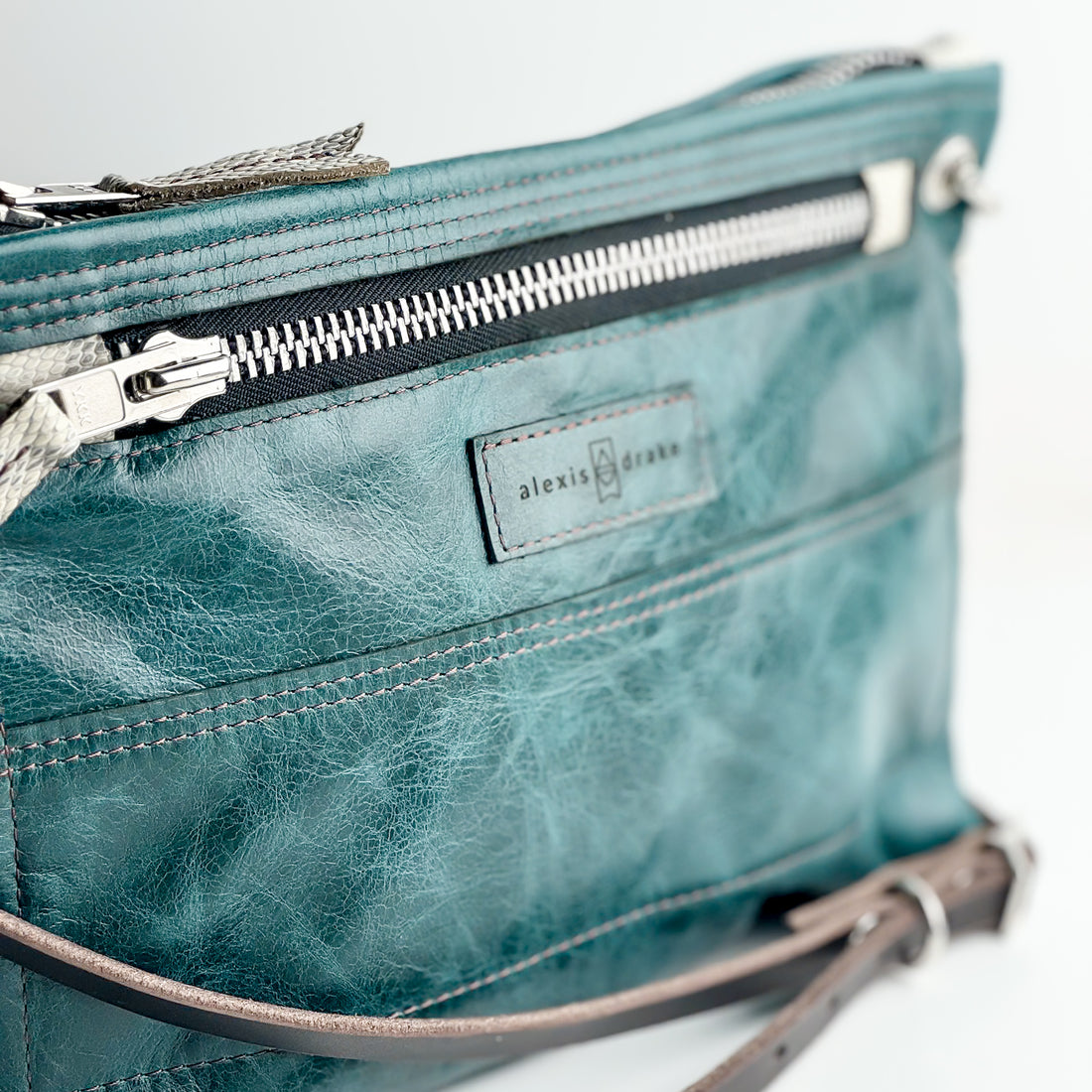 Western Woods Collection | Sophie Crossbody | Teal Spruce