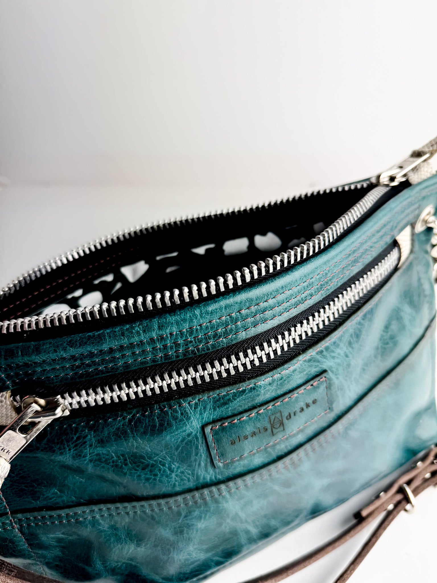 Western Woods Collection | Sophie Crossbody | Teal Spruce