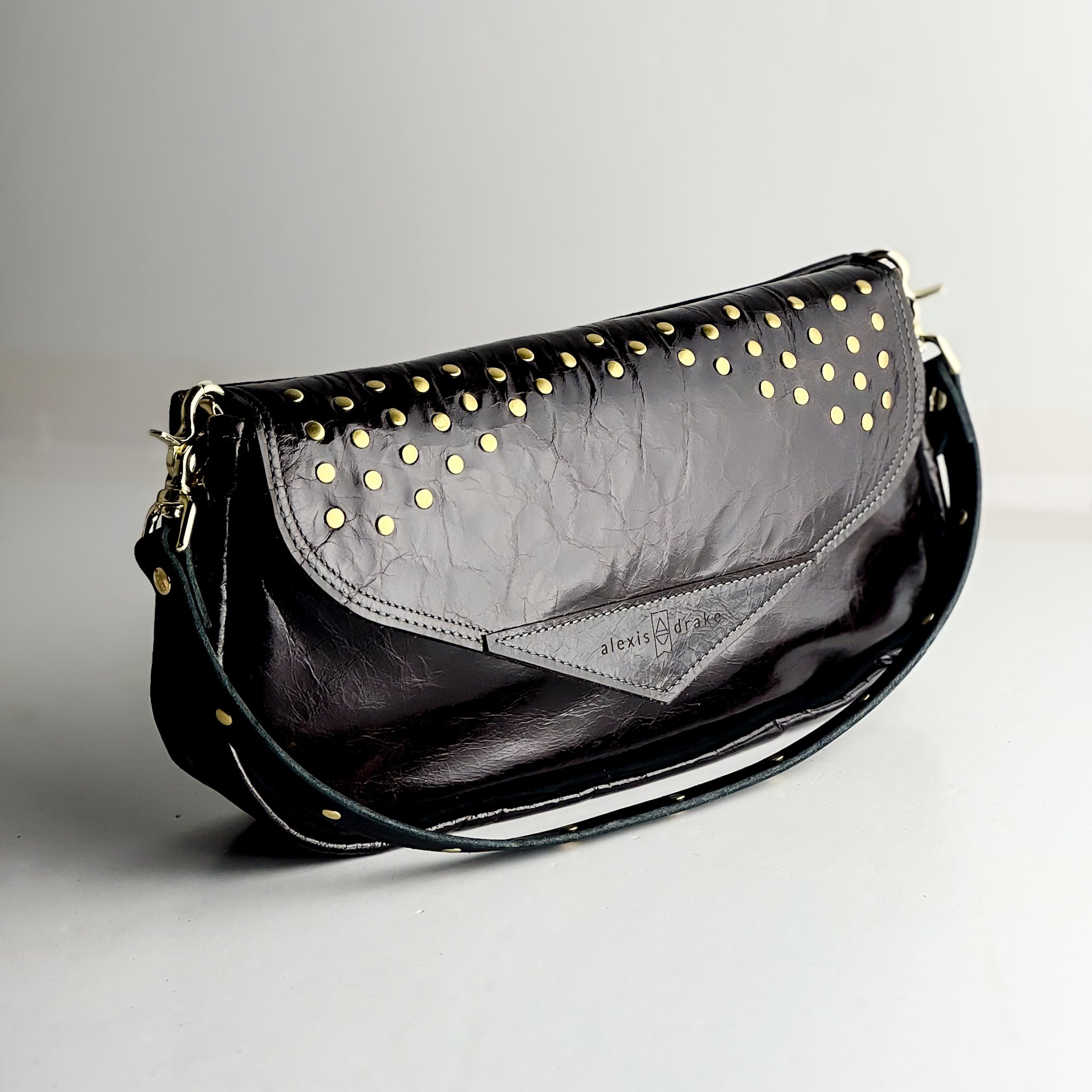 Midnight in Paris Collection | Adri Shoulder Tote | Chocolate Truffle