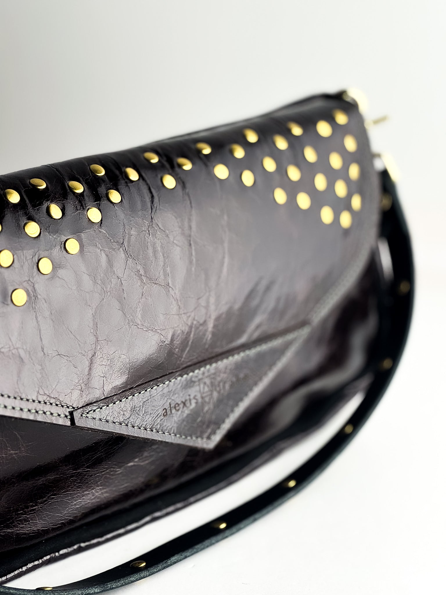 Midnight in Paris Collection | Adri Shoulder Tote | Chocolate Truffle