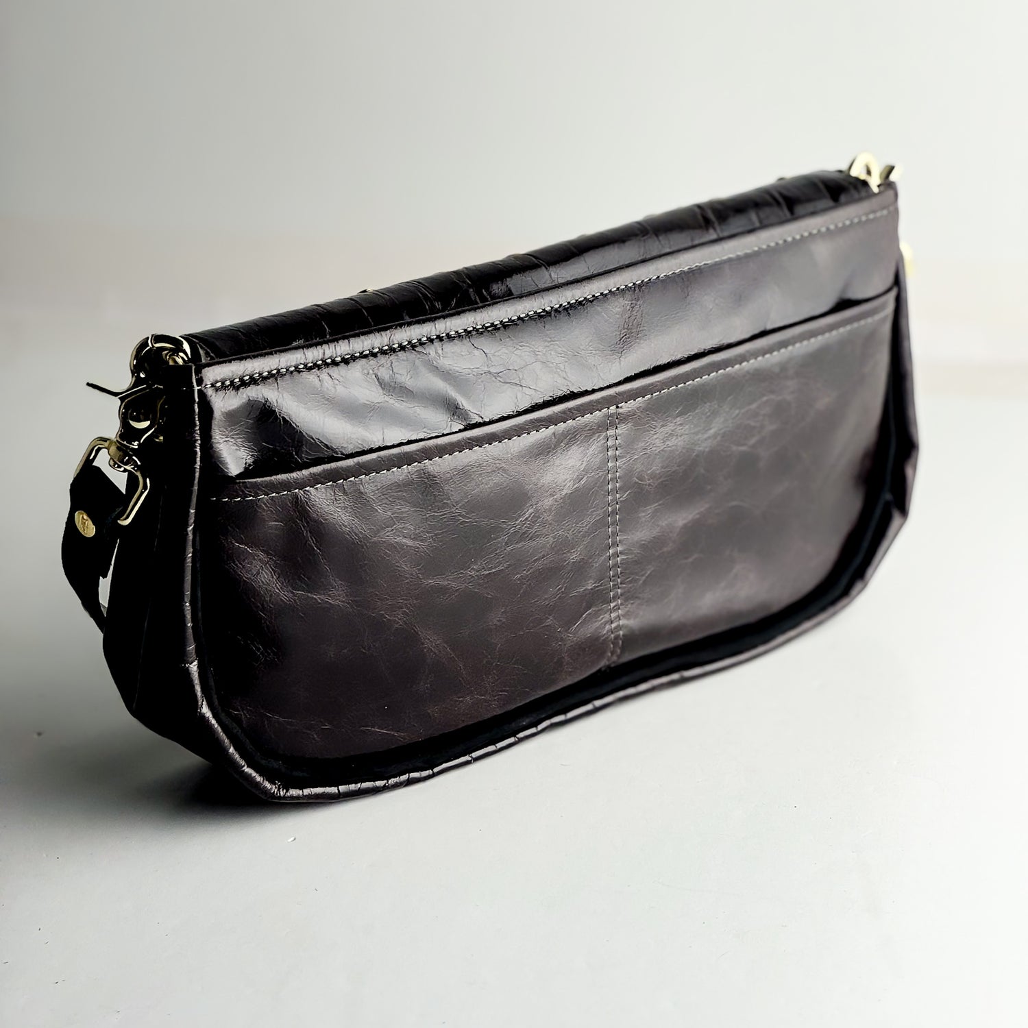 Midnight in Paris Collection | Adri Shoulder Tote | Chocolate Truffle