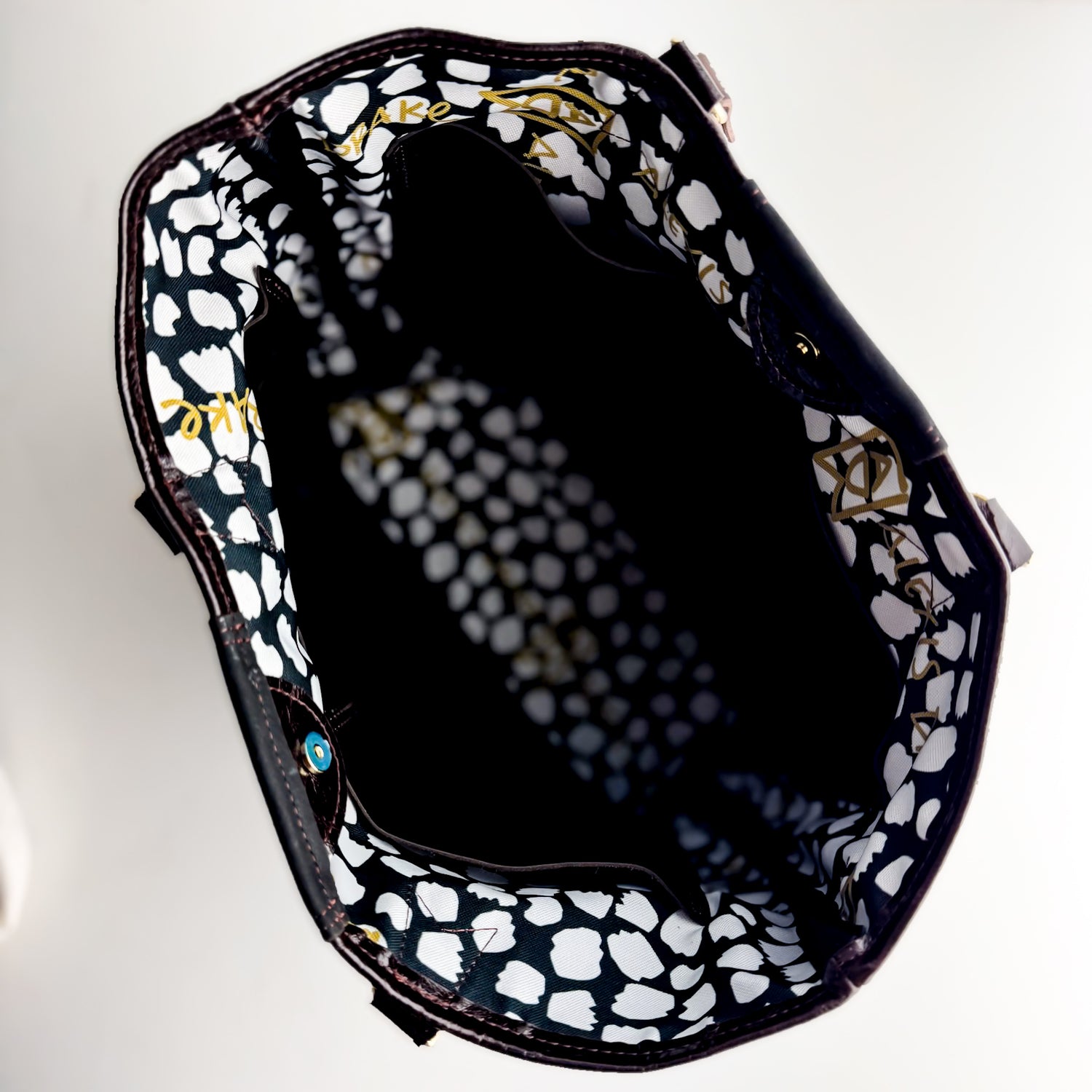 Midnight in Paris Collection | 9 to 5 Shoulder Tote | Chocolate Truffle + Noir Suede