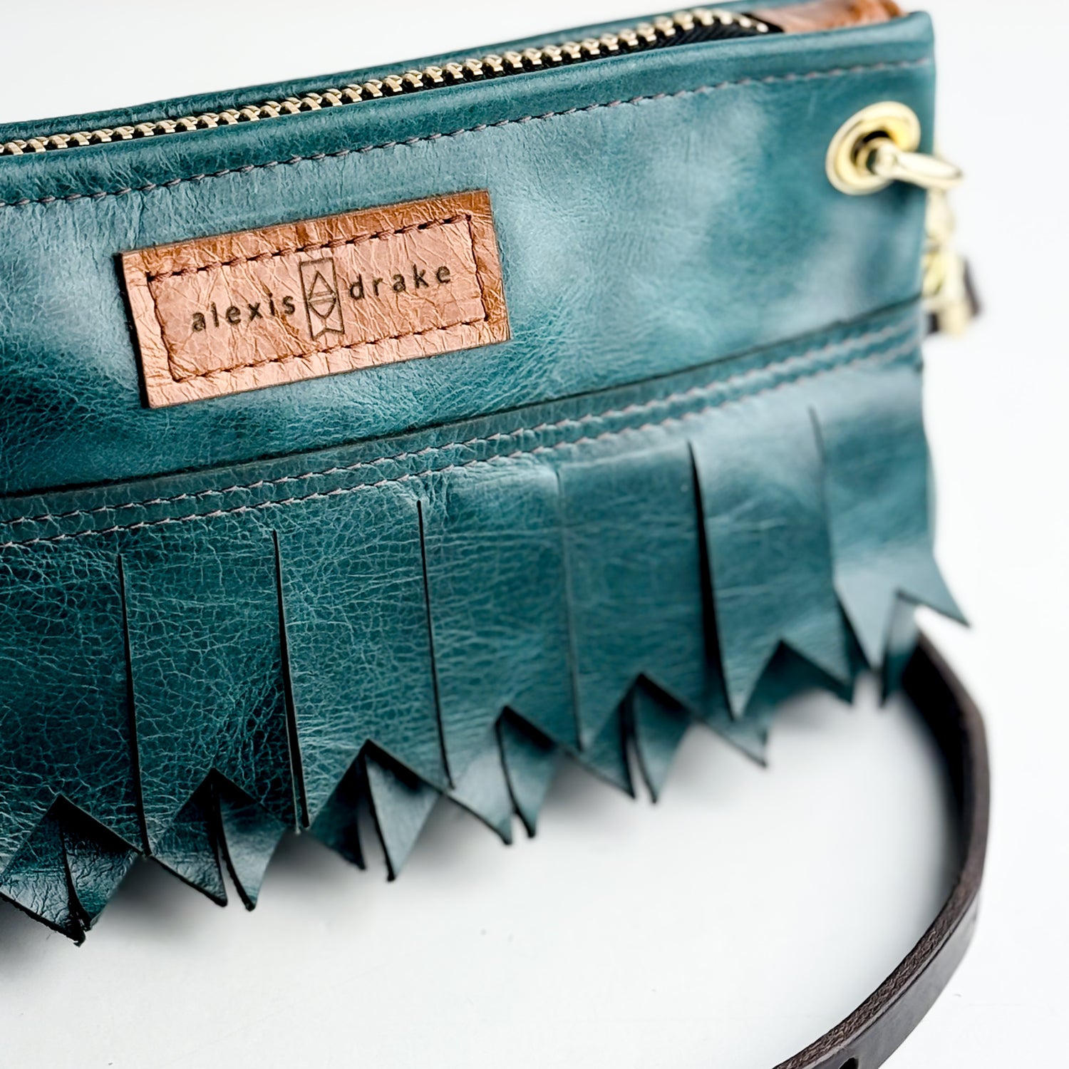 Western Woods Collection | Belt Bag Crossbody | Teal Spruce