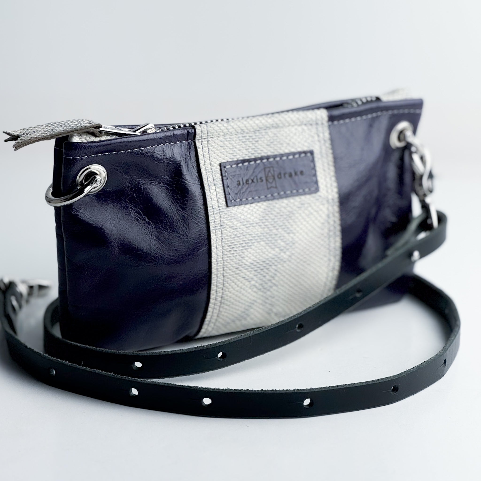 Western Woods Collection | Belt Bag Crossbody | Elderberry + Winter Python