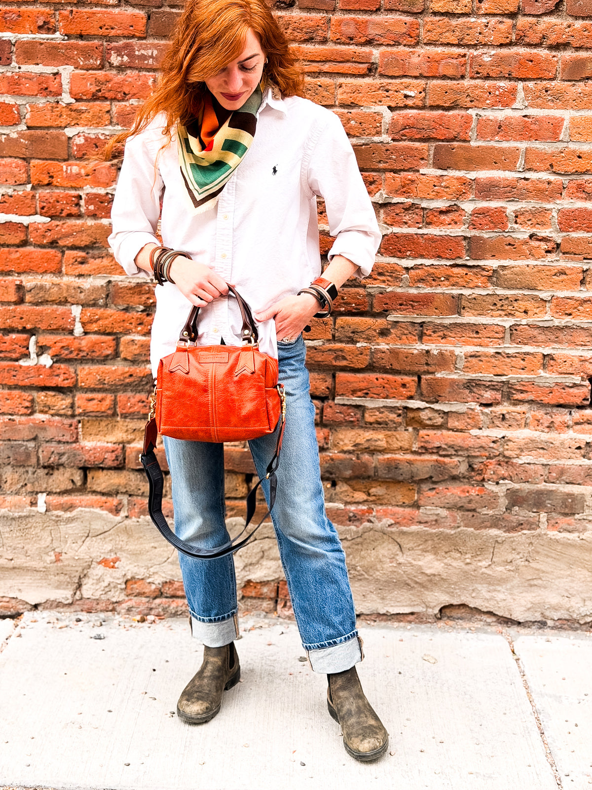 Turning Season Collection | Dolly Satchel + Crossbody | Terracotta