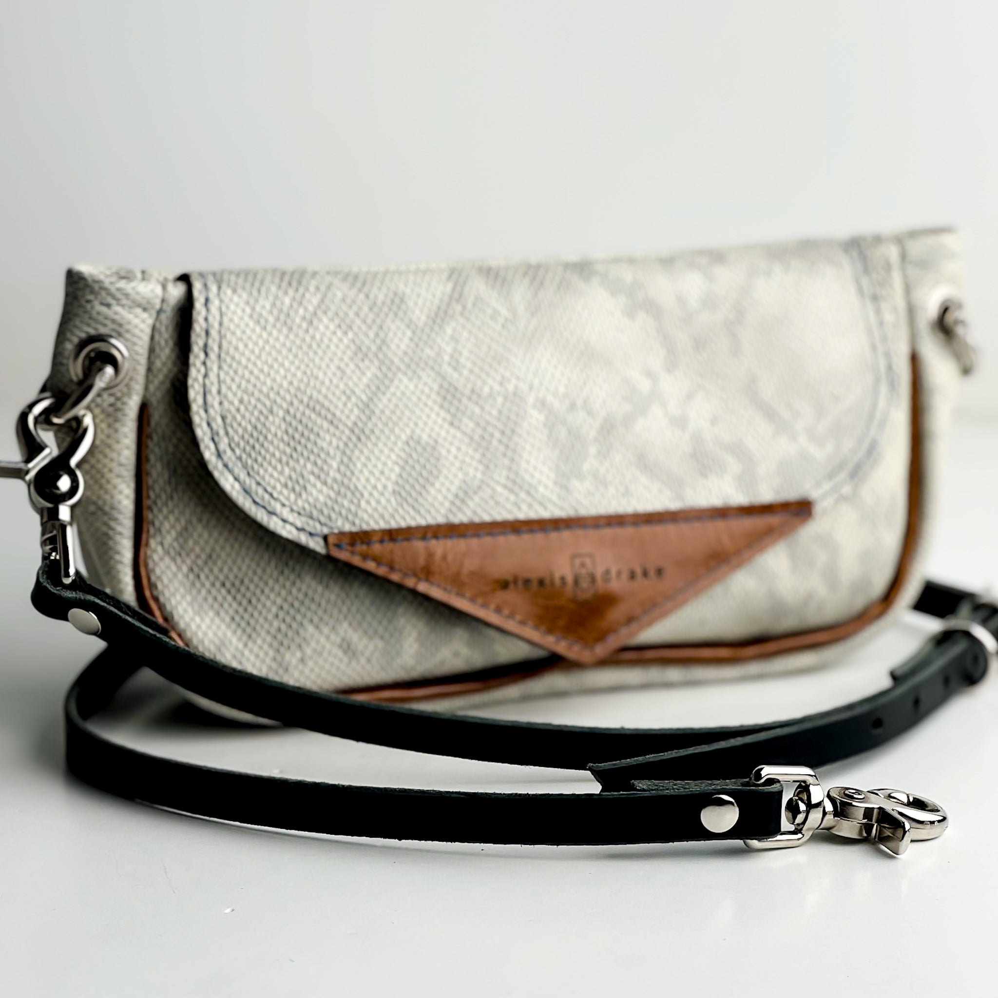 Western Woods Collection | Violet Clutch + Crossbody | Winter Python