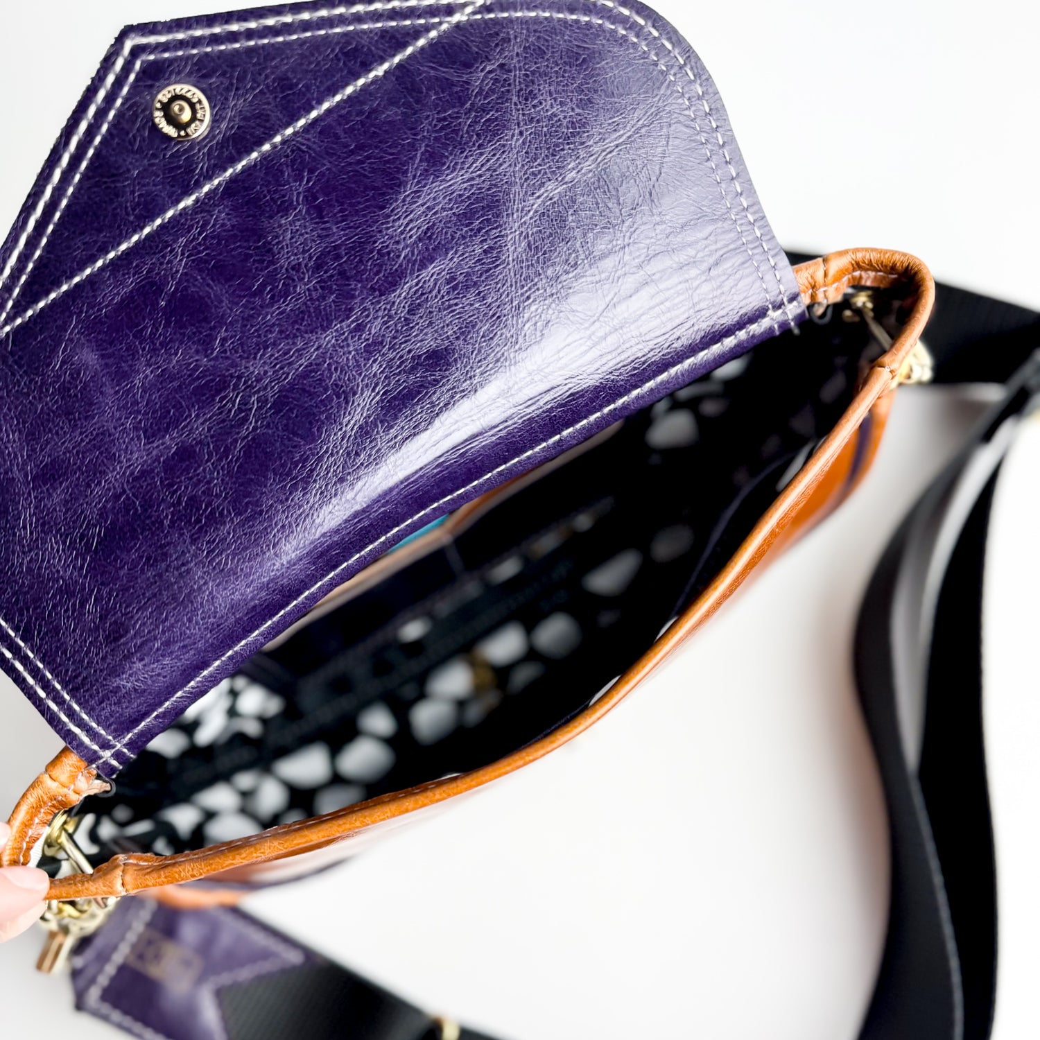 Western Woods Collection | Violet Clutch + Crossbody | Bourbon