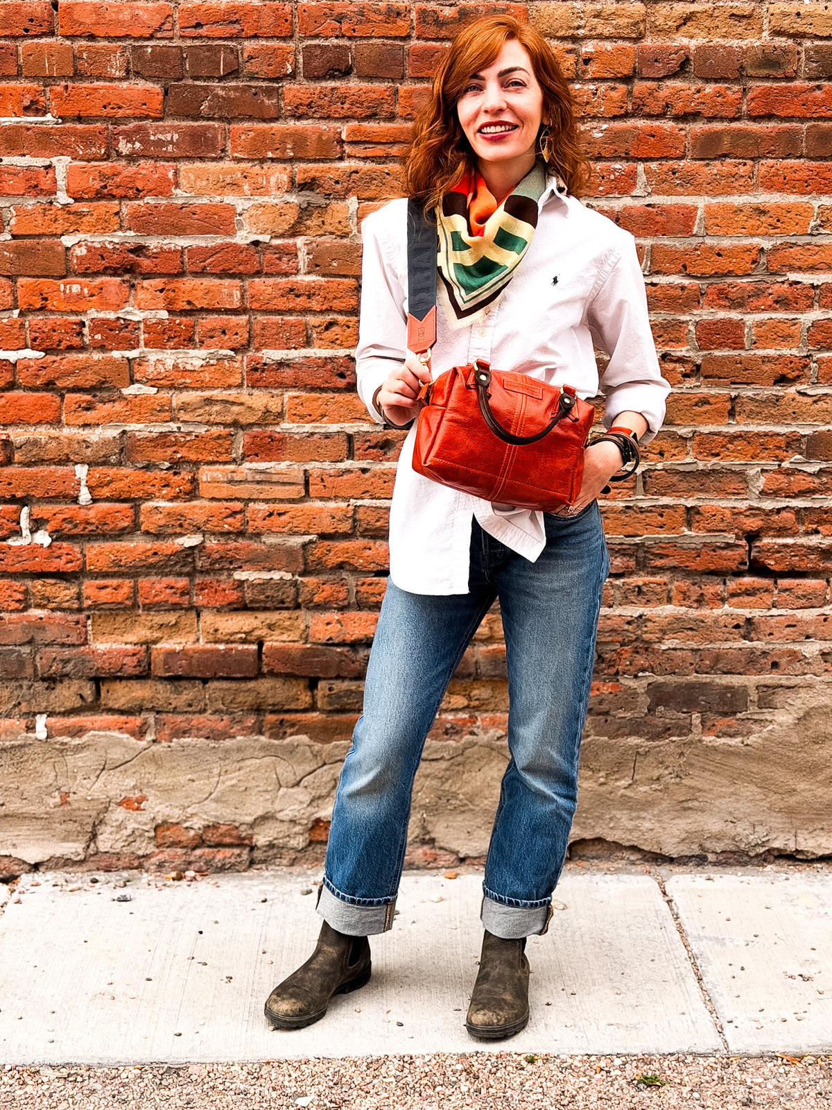 Turning Season Collection | Dolly Satchel + Crossbody | Terracotta