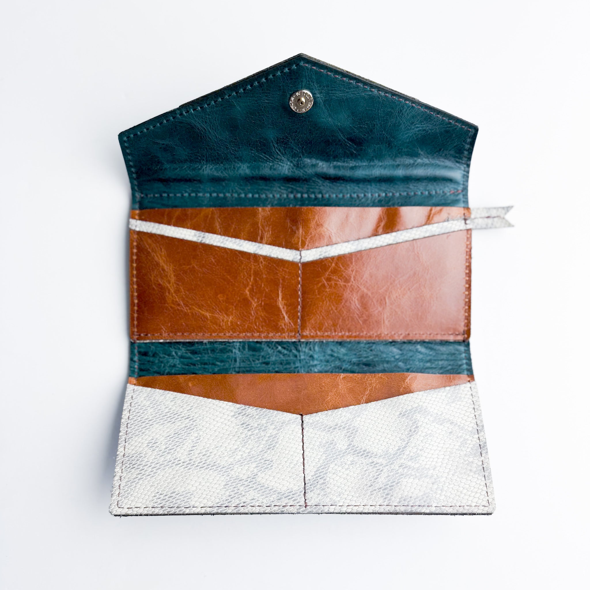 Western Woods Collection | Genevieve Wallet | Teal Spruce