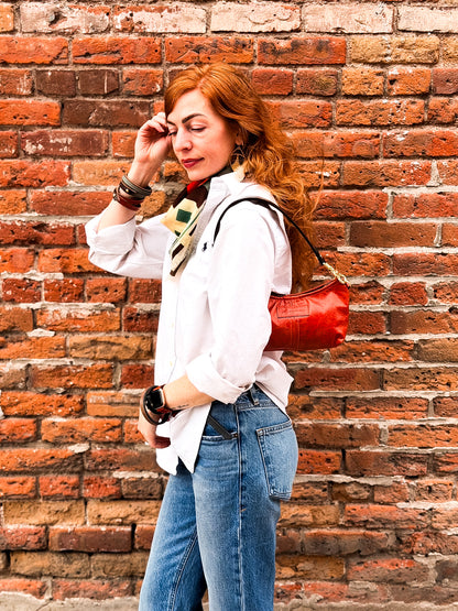 Turning Season Collection | Penelope Crossbody | Terracotta