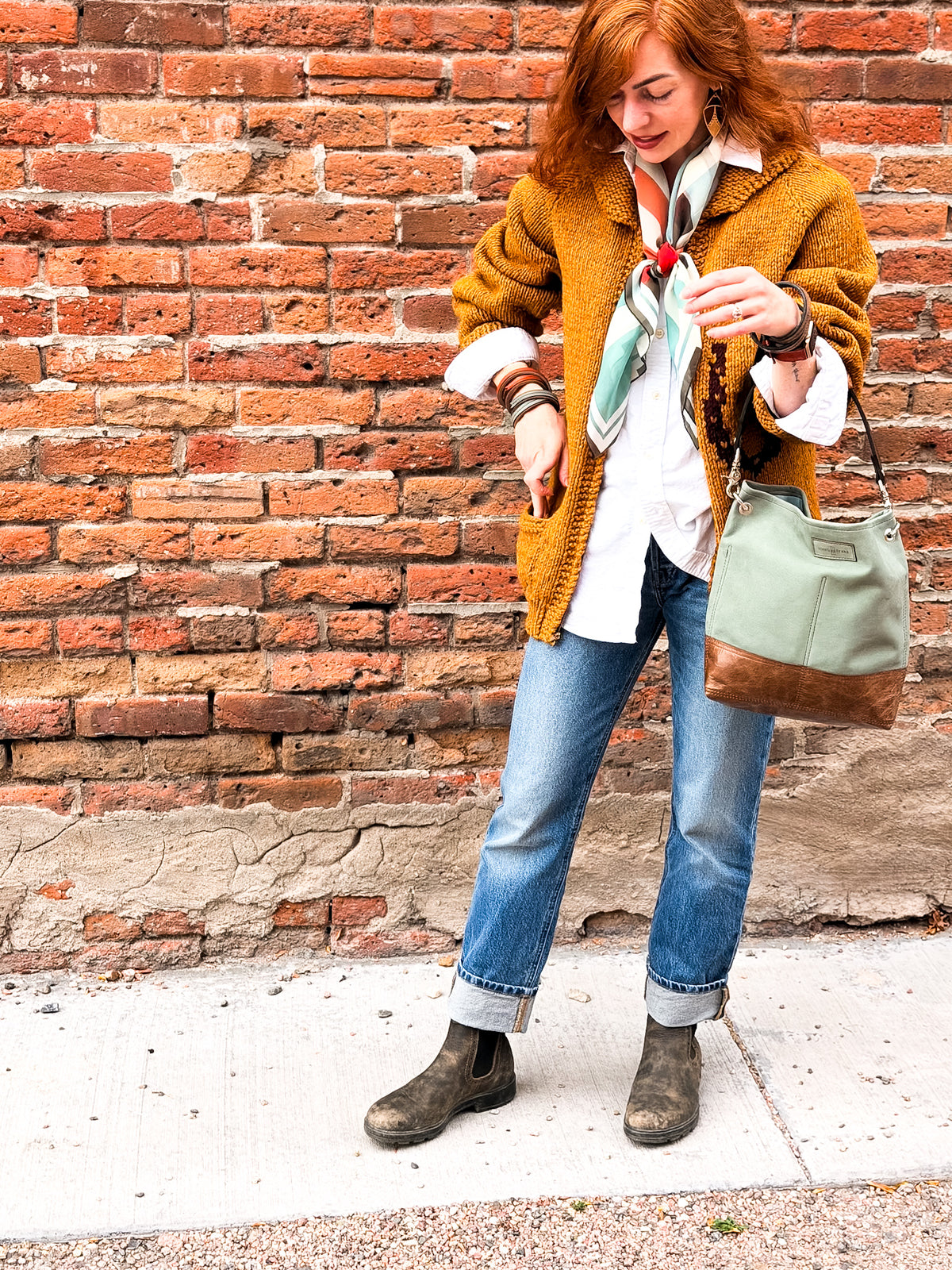 Turning Season Collection | Tivoli Shoulder Tote | Clay + Sage