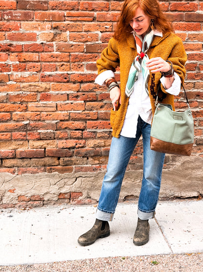 Turning Season Collection | Tivoli Shoulder Tote | Clay + Sage