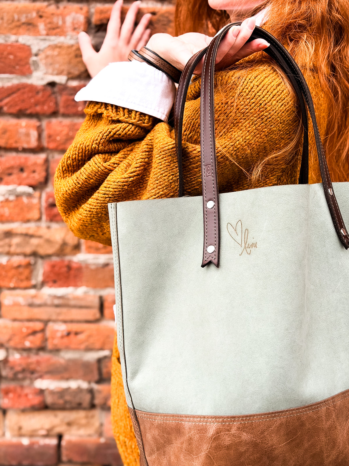 Turning Season Collection | Market Tote | Clay + Sage