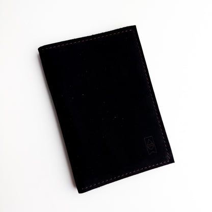 Midnight in Paris Collection | Passport Capsule Wallet | Noir Suede